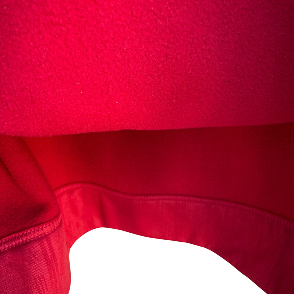 Champion Elite Scuba Fleece Pullover 3/4 Sleeve Half-Zip Kangaroo Pocket Hoodie M