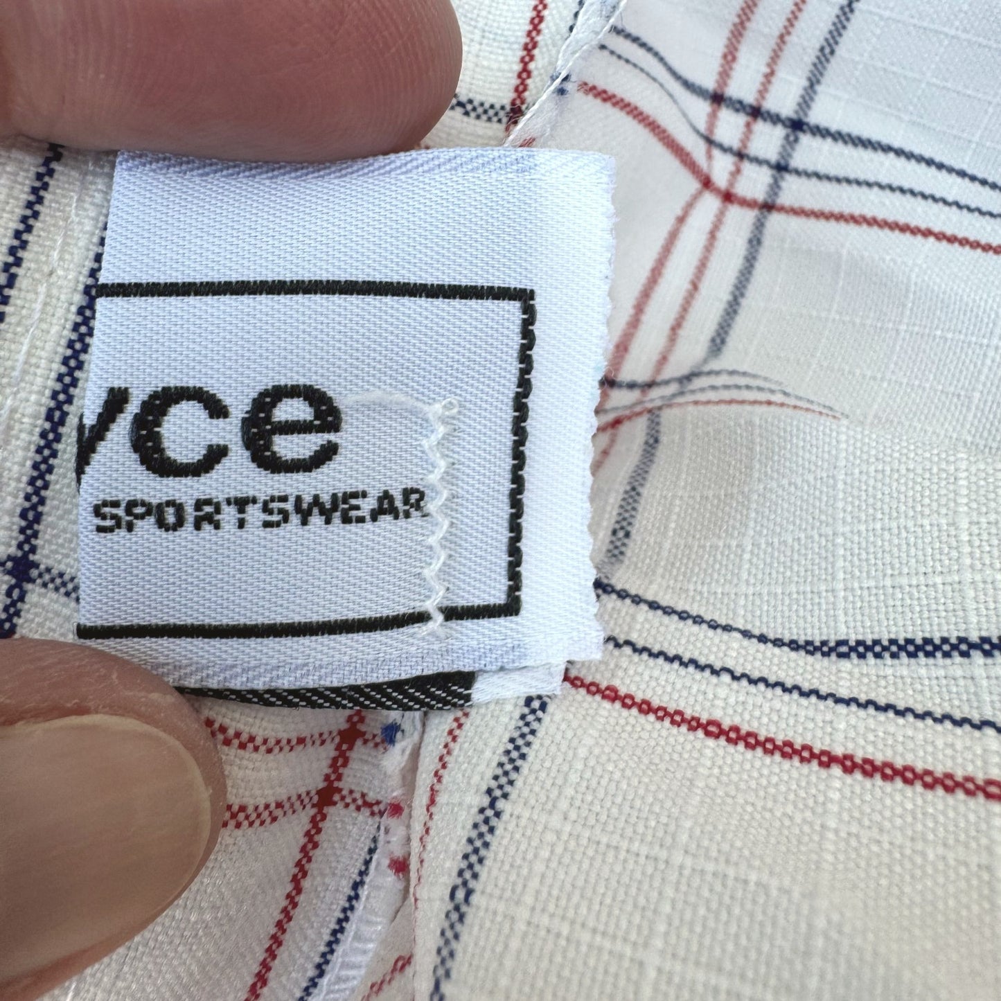 Joyce Sportswear Vintage 70s Womens Pleated Plaid Retro Mod Full Midi Skirt M