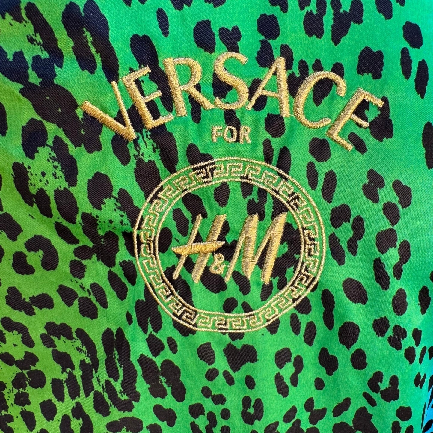Versace for H&M Glam Faux Fur Vest Double Buckle Leather Straps Hanger Dustbag 6