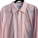 Switch Lucasini Men&#39;s Pink Single Needle Tailoring Long Sleeve Button Down Dress Shirt 2 image