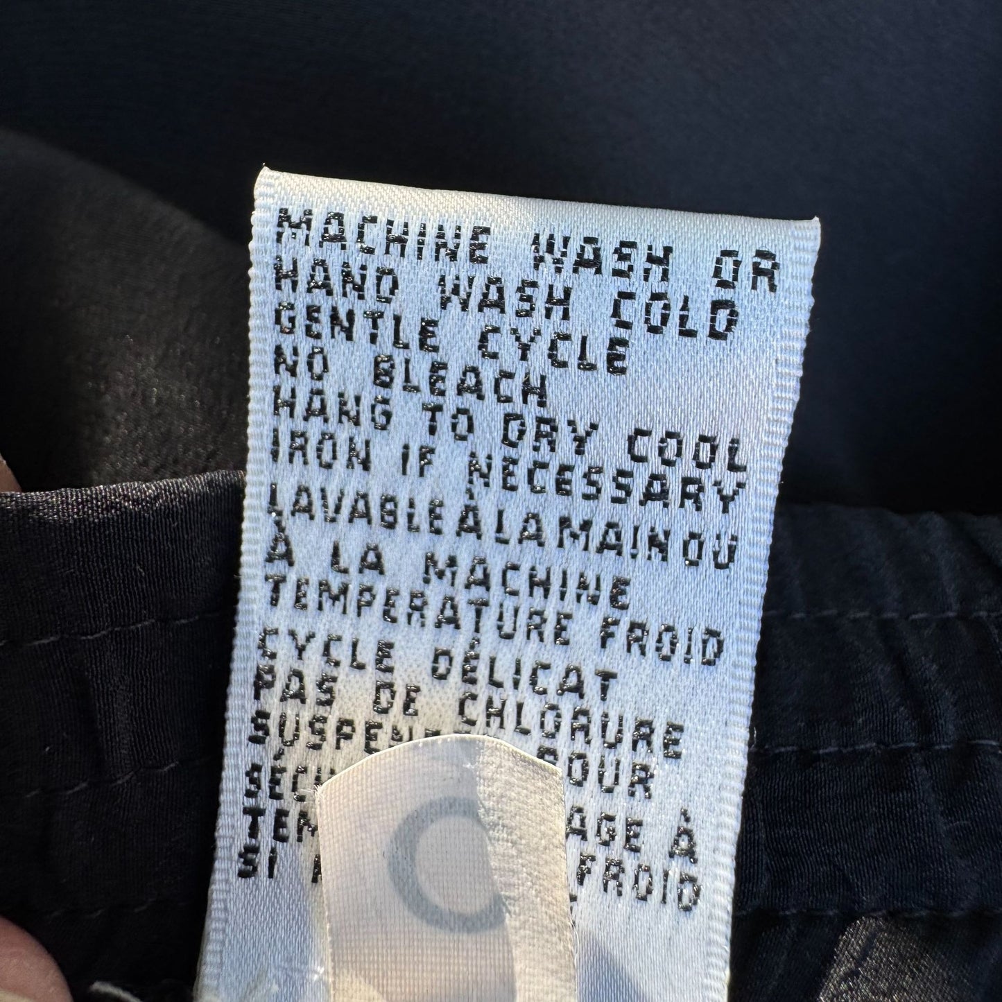 August Silk Vintage Womens Relaxed Fit Black Pleated Elastic Waist Dress Pants