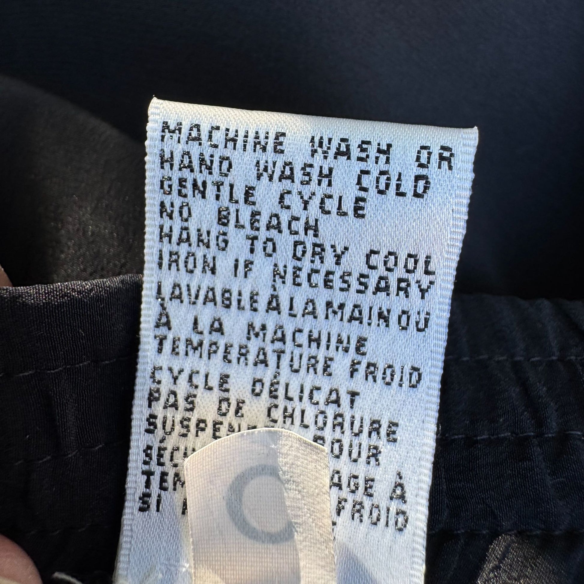 August Silk Vintage Womens Relaxed Fit Black Pleated Elastic Waist Dress Pants