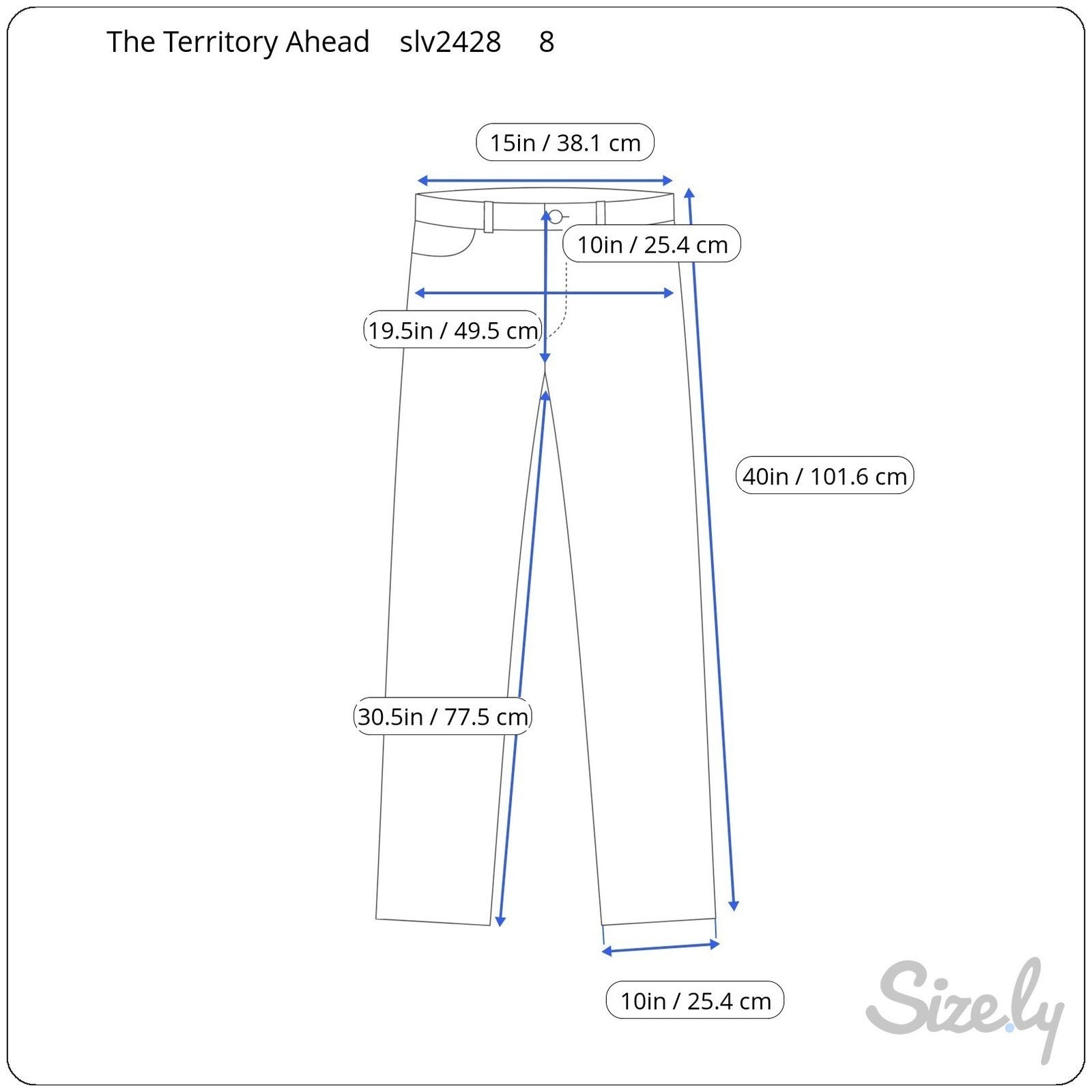 Territory Ahead Womens 8 White High Rise Bootcut Stretch Denim Jeans 31 Inseam