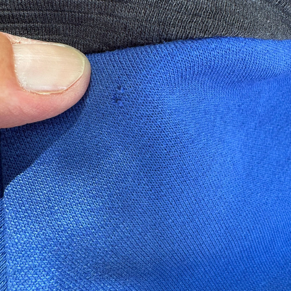 Alfred Dunner Vintage 80s Blue Black Argyle Zip Collar Pullover Sweatshirt M