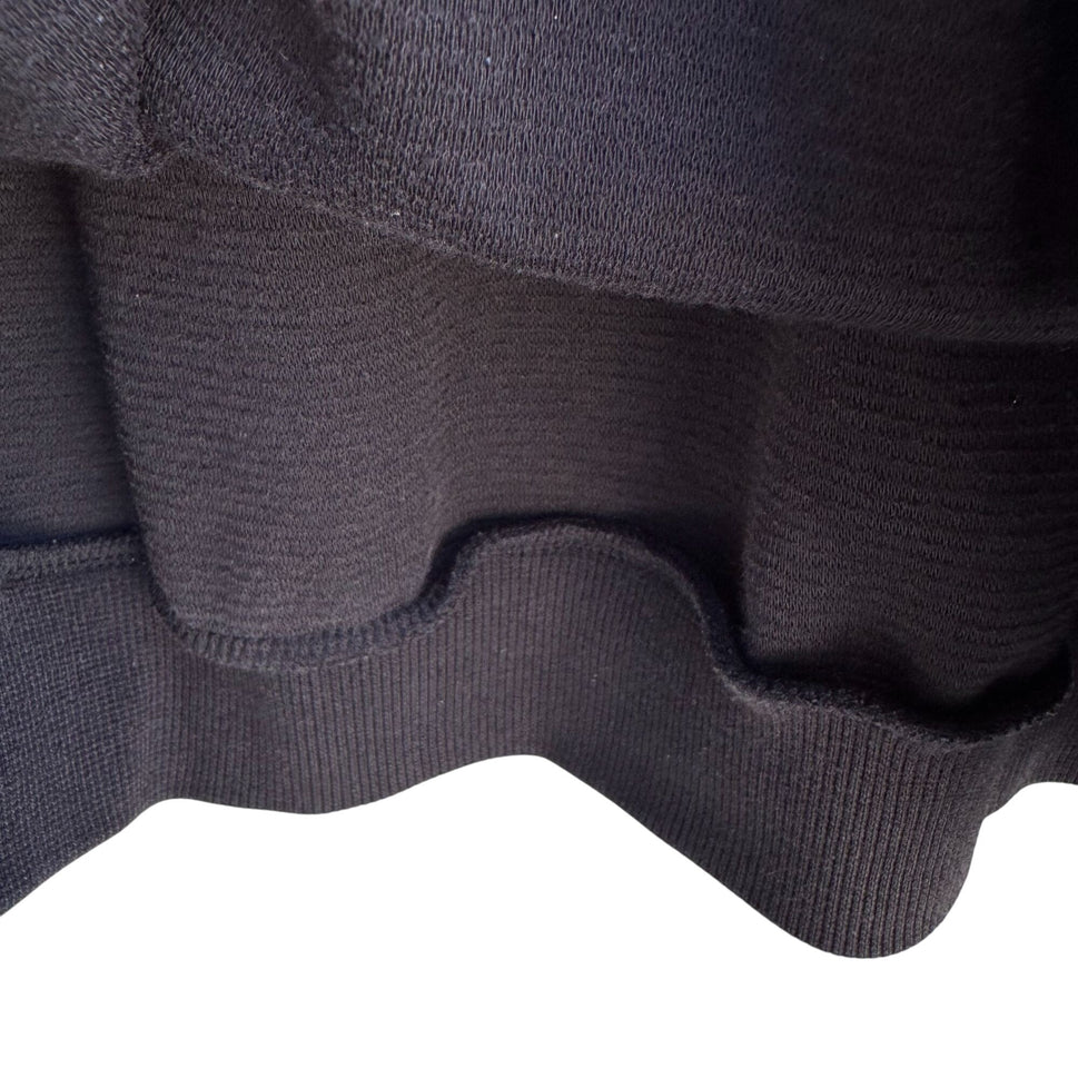 Alfred Dunner Vintage 80s Blue Black Argyle Zip Collar Pullover Sweatshirt M