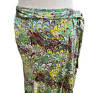 Switch Poleci Y2K Mod Psychedelic Marble Swirl Wrap Skirt Asymmetrical Handkerchief S 3 image