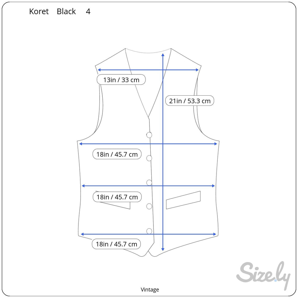 Koret Petites Vintage Floral Reversible Black & Gingham Button-Up Vest Womens 4