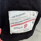 Switch Rolling Stones Riff Stars 50 Years Of Live In Concert Black Graphic Tee Shirt M 2 image