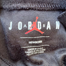 Switch Air Jordan Velour Jumpman Romper Sporty Streetwear One-Piece Black Newborn Baby 2 image
