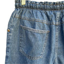 Switch Denim &amp; Co Vintage 80s Retro Elastic Drawstring High Waist Women&#39;s Mom Shorts S 3 image