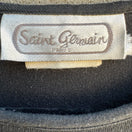 Switch Saint Germain Vintage Womens Black Batwing Dolman 3/4 Sleeve A Line Dress M 3 image