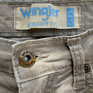 Switch Wrangler Mens Straight Fit Flex Khaki Distressed Worn Jeans Size Tag 30W x 31L 2 image