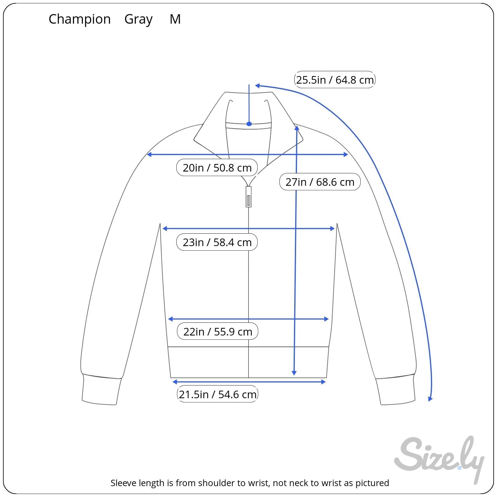 Champion Mens Gray Full-Zip Fleece High Collar Jacket Size M Athlesure Outdoor