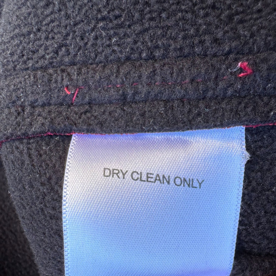 Alfred Dunner Faux Suede Raw Edge Red Zip Front Pocket Western Jacket Womens 16