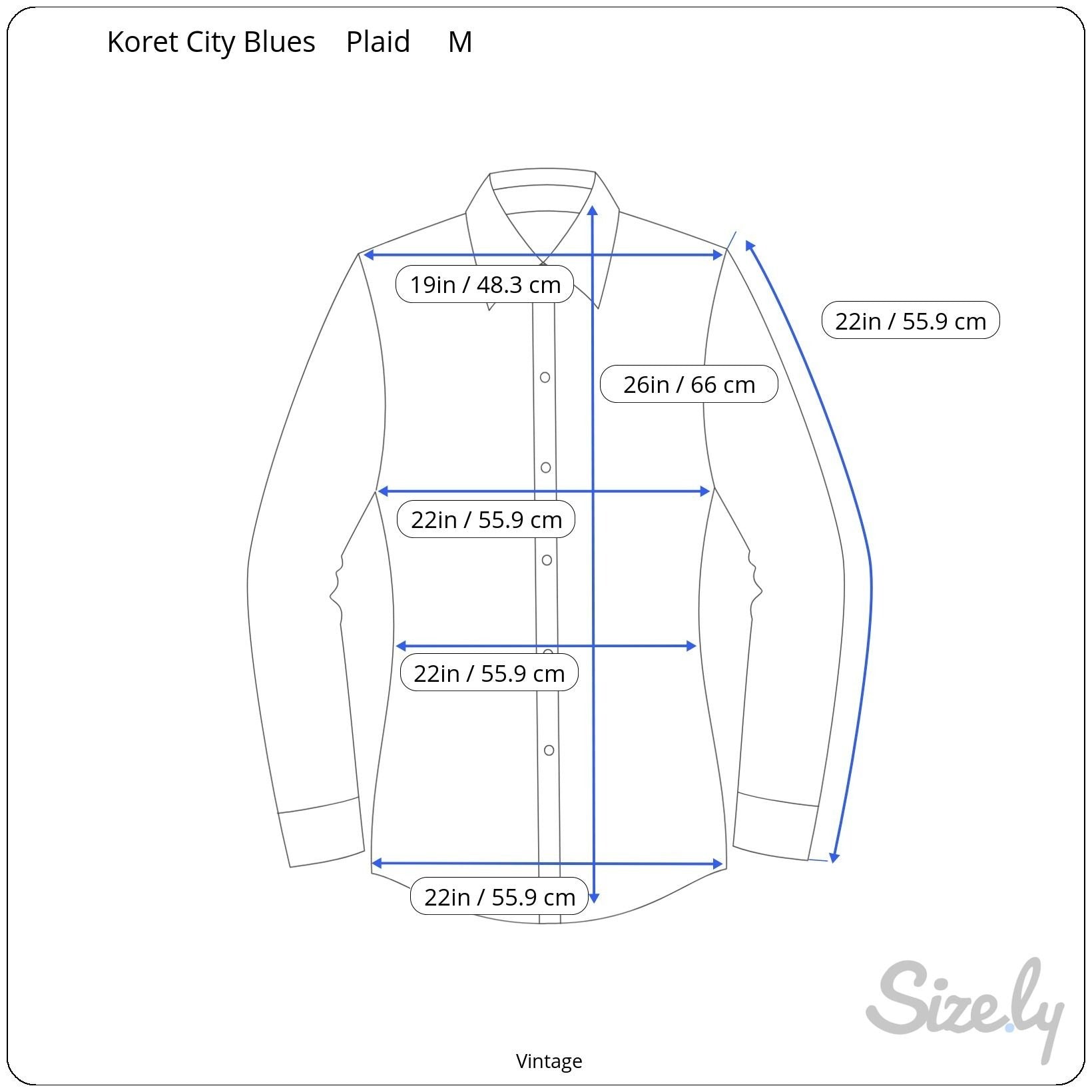 Koret City Blues Vintage 80s Womens Plaid Long Sleeve Button Down Flannel Shirt M