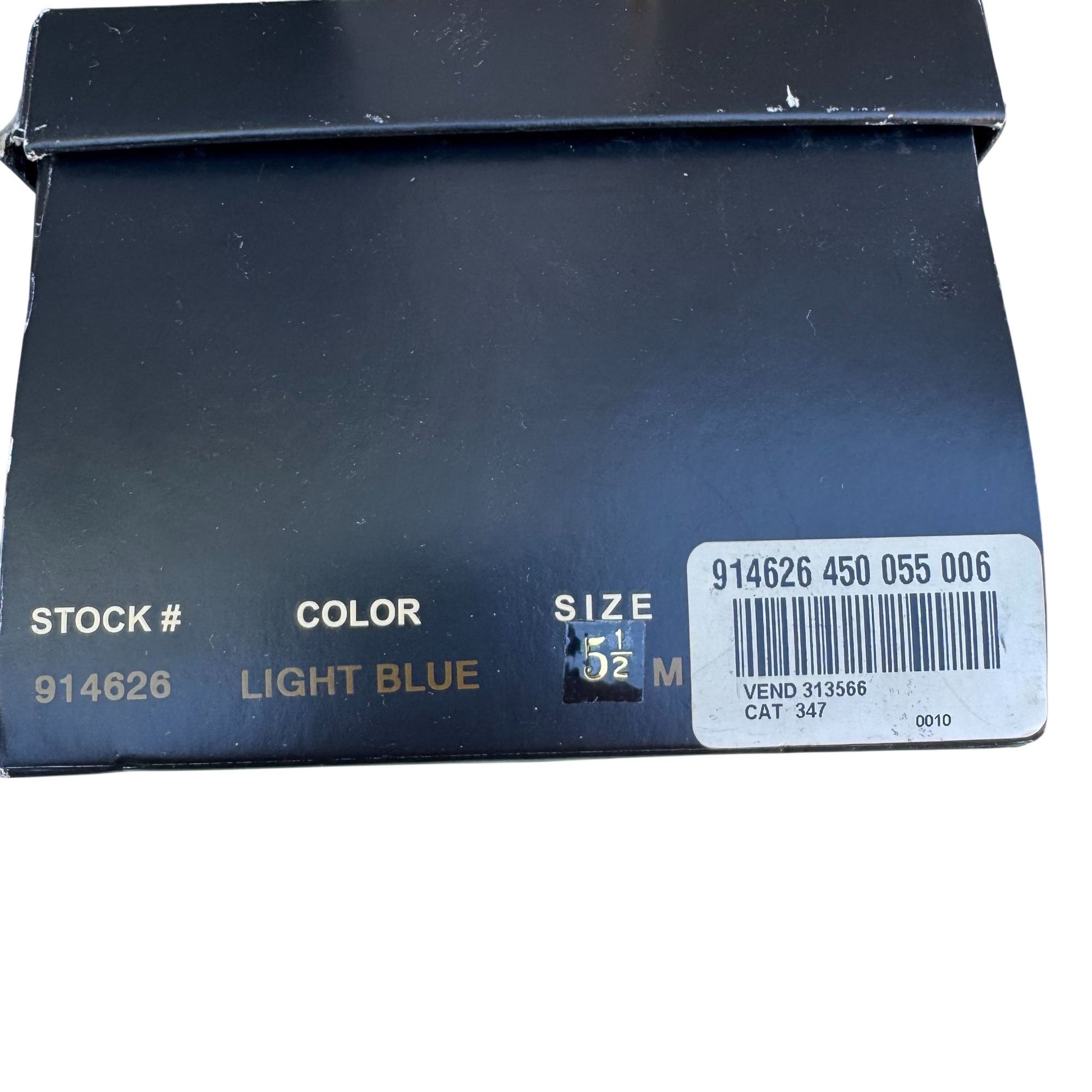 Terry Lewis Classic Luxuries Leather Heeled Sandals 5.5M Light Blue New With Box