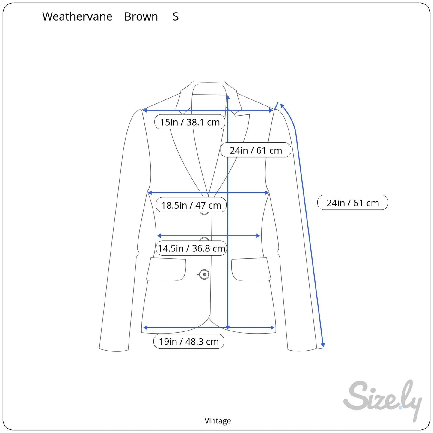 Weathervane Handmacher Vintage 50s 60s Brown Womens Button Jacket Skirt Suit Set