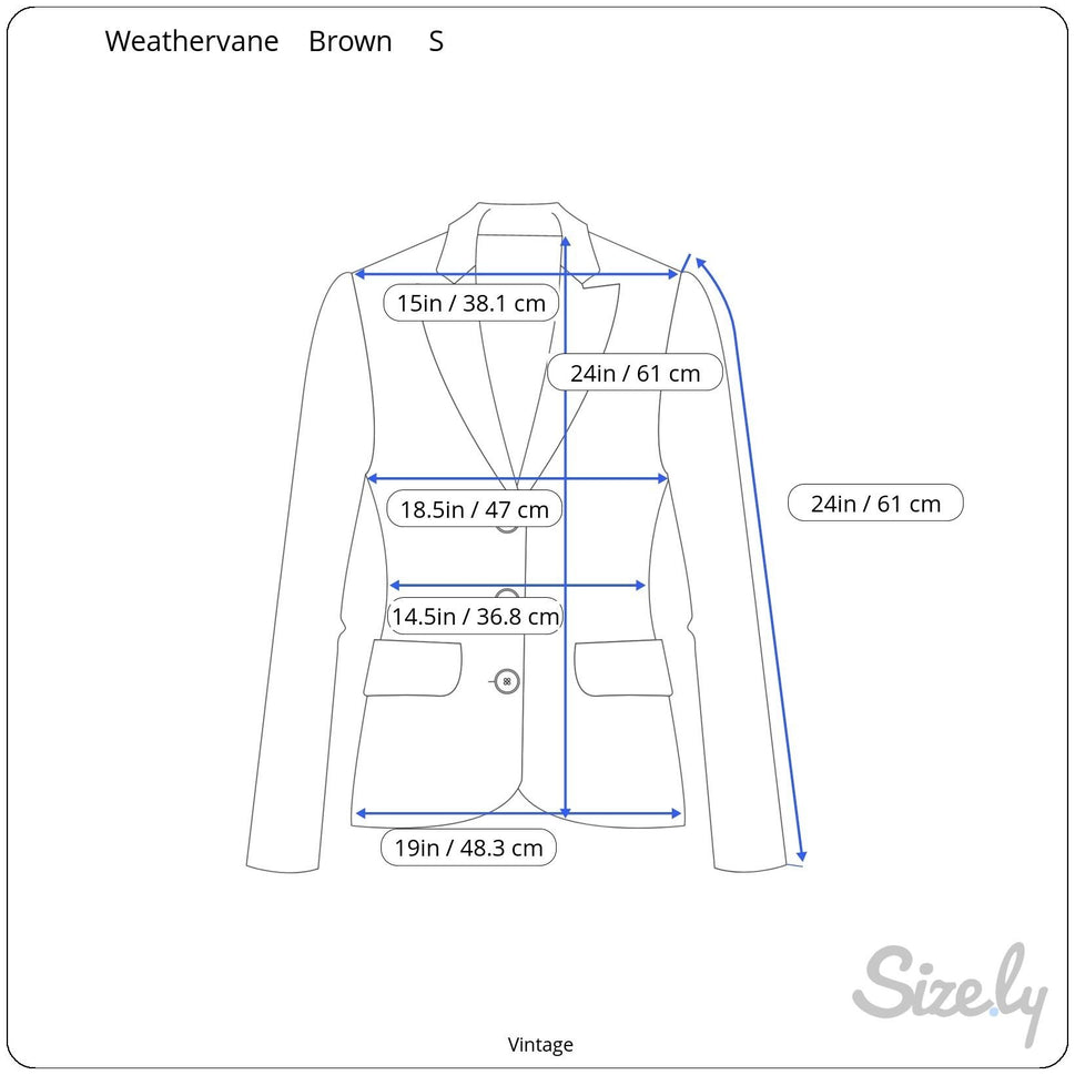 Weathervane Handmacher Vintage 50s 60s Brown Womens Button Jacket Skirt Suit Set