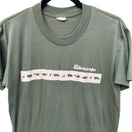 Switch Librascope Vintage Military Tech T-Shirt Mens Small Olive Green Made in USA 3 image
