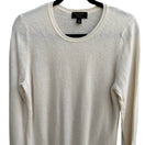 Switch Charter Club Luxury Cashmere Old Money Preppy Minimalist Sweater Ivory Womens L 3 image