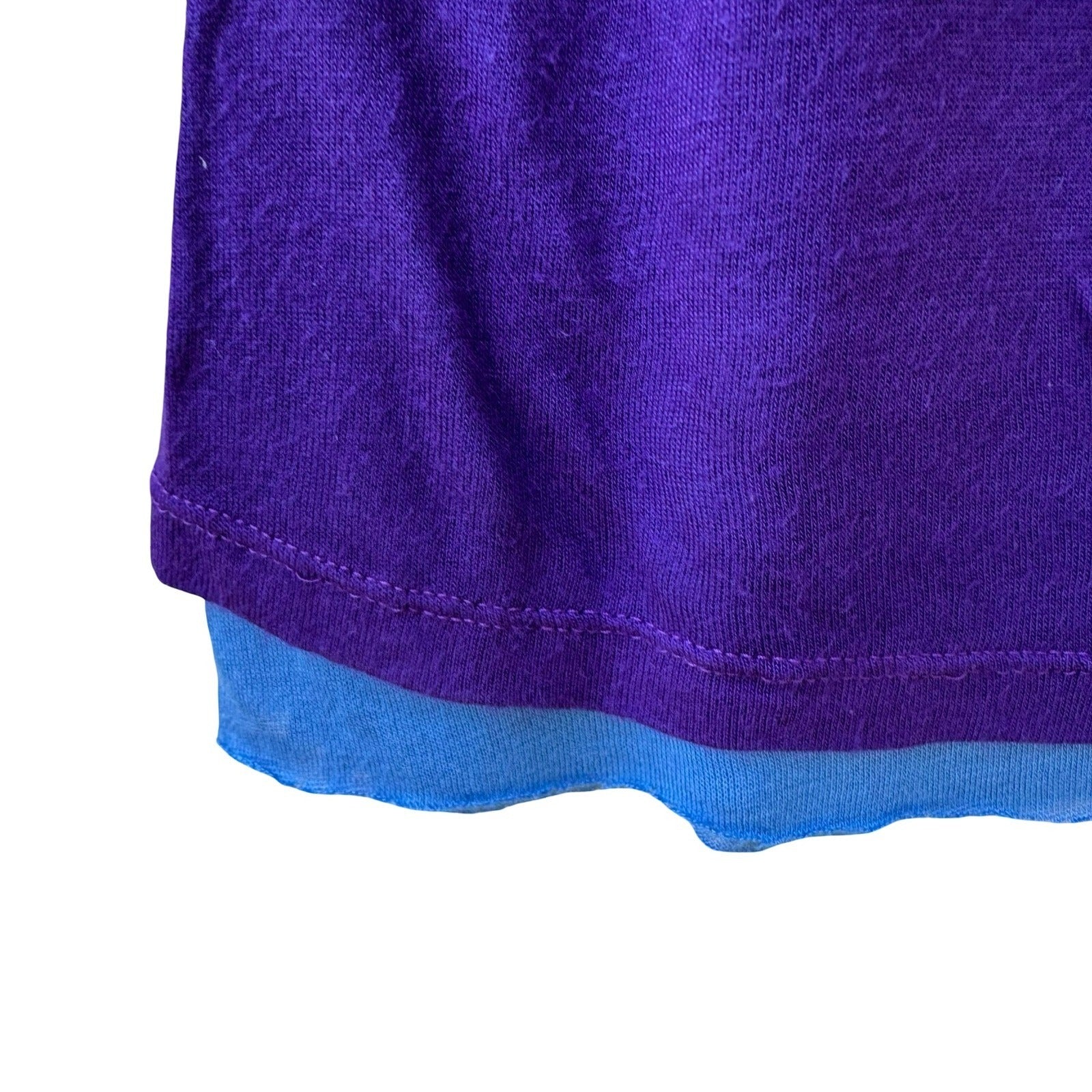 Babydoll Y2K 90s Indie Purple Blue Double Layer Camisole Minimalist Tank Top