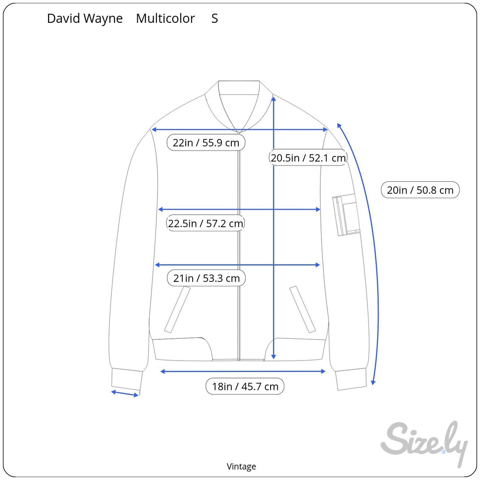 David Wayne Vintage Womens Quilted Geometric Print Retro Bomber Jacket Womens XL