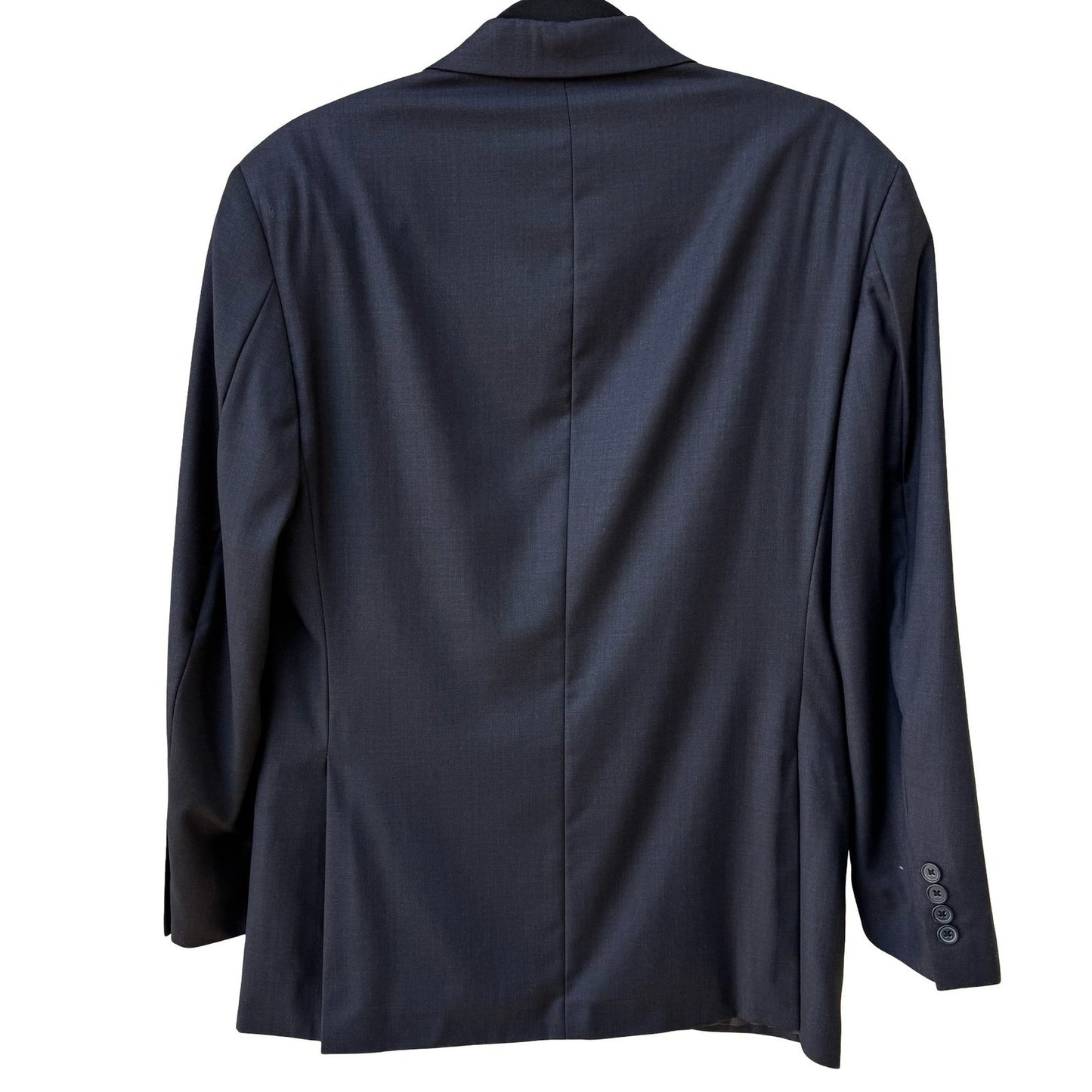 Gino Rossini Mens Super 150s Cashmere Blend Blazer Jacket Charcoal Grey 36S