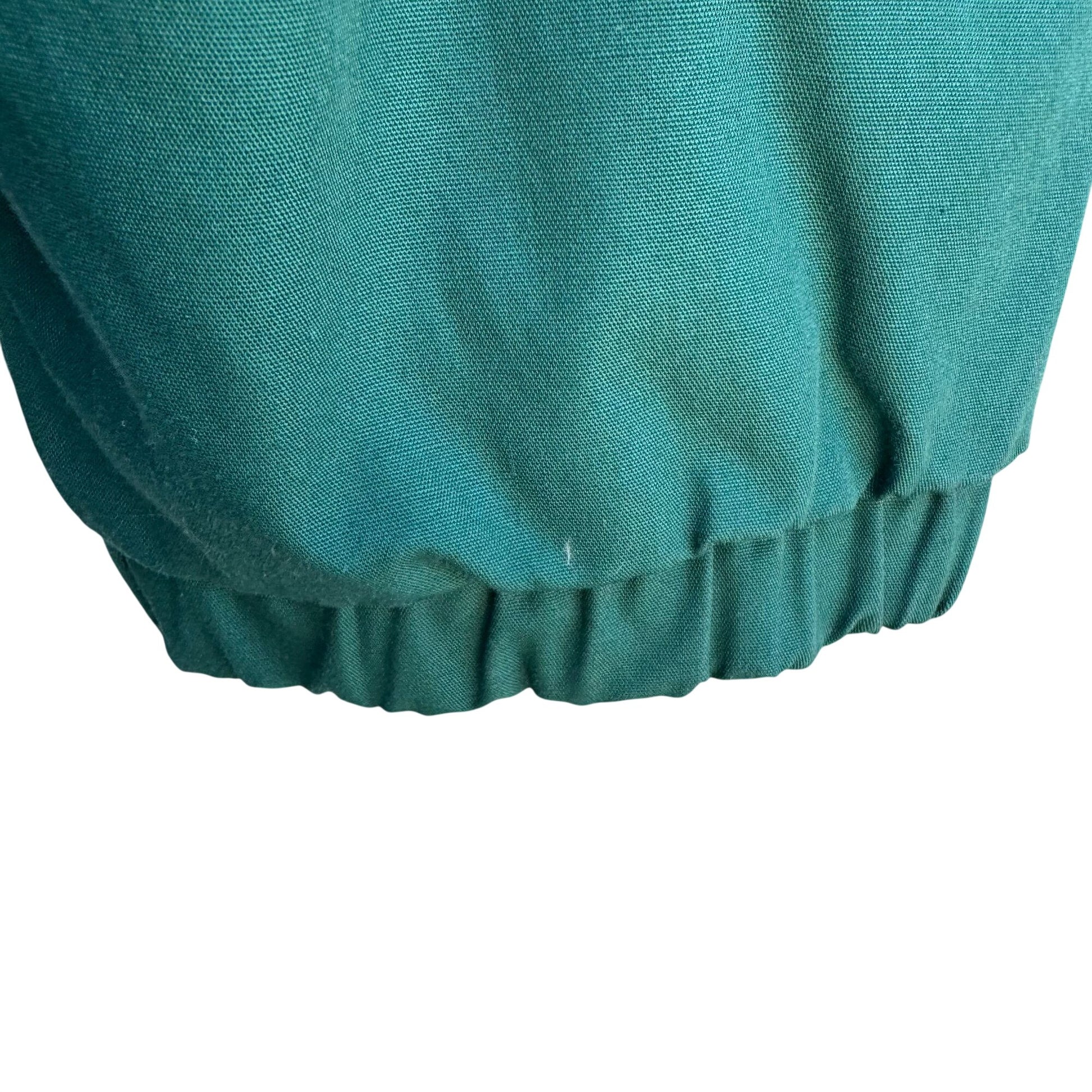 Eagles Ridge Sport Vintage 80s Mens Preppy Nautical Gear Green Yellow Jacket XL