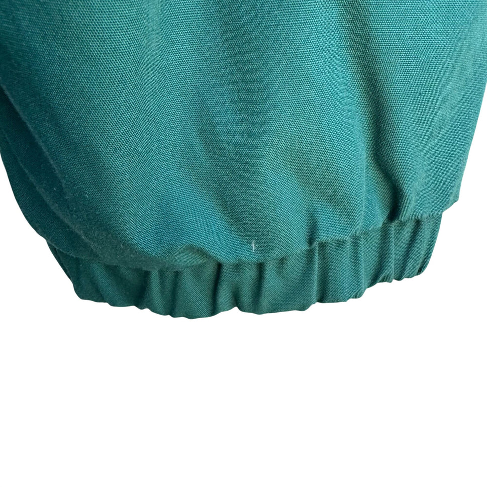 Eagles Ridge Sport Vintage 80s Mens Preppy Nautical Gear Green Yellow Jacket XL