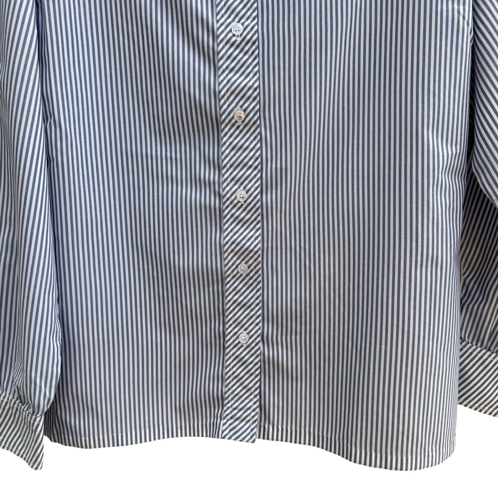 It's Gaylord Vintage 70s Dagger Collar Striped Disco Nautical Preppy Shirt 16