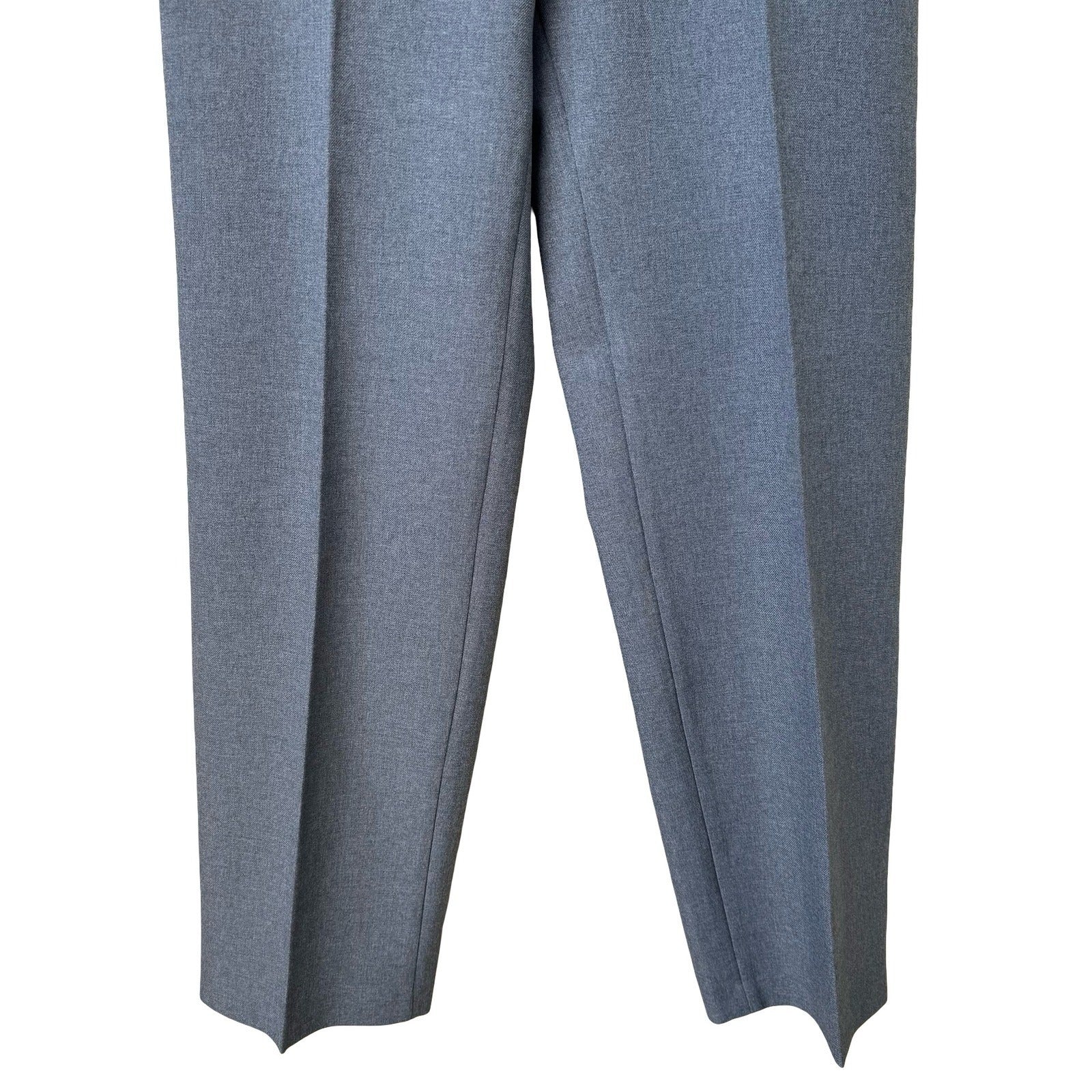 Levis Bend Over Vintage 70s 80s High Rise Straight Leg Dress Pants Gray Womens M