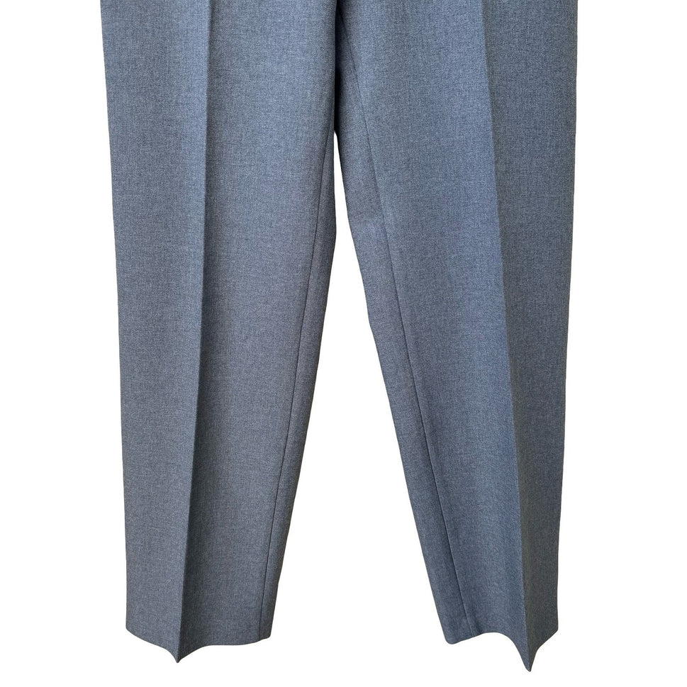 Levis Bend Over Vintage 70s 80s High Rise Straight Leg Dress Pants Gray Womens M