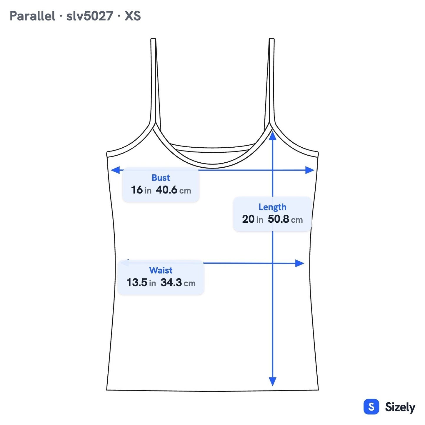 Parallel Y2K Minimalist Camisole Snake Chain Metal Strap Cami Tank Top Black XS