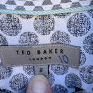 Switch Ted Baker London Mens S Wallabi White Button Down Shirt Minimalist Preppy Summer 2 image