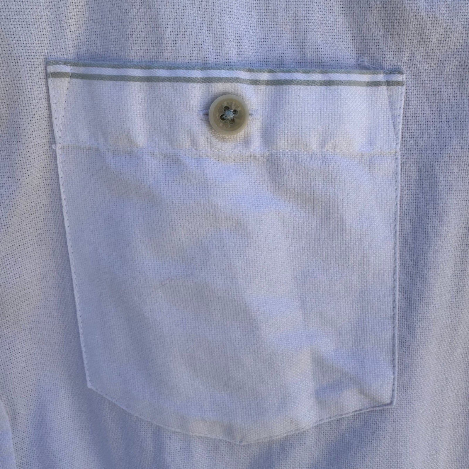 Ted Baker London Mens S Wallabi White Button Down Shirt Minimalist Preppy Summer