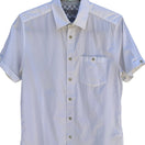 Switch Ted Baker London Mens S Wallabi White Button Down Shirt Minimalist Preppy Summer 3 image