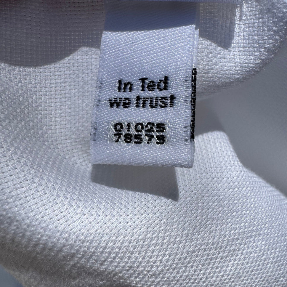 Ted Baker London Mens S Wallabi White Button Down Shirt Minimalist Preppy Summer