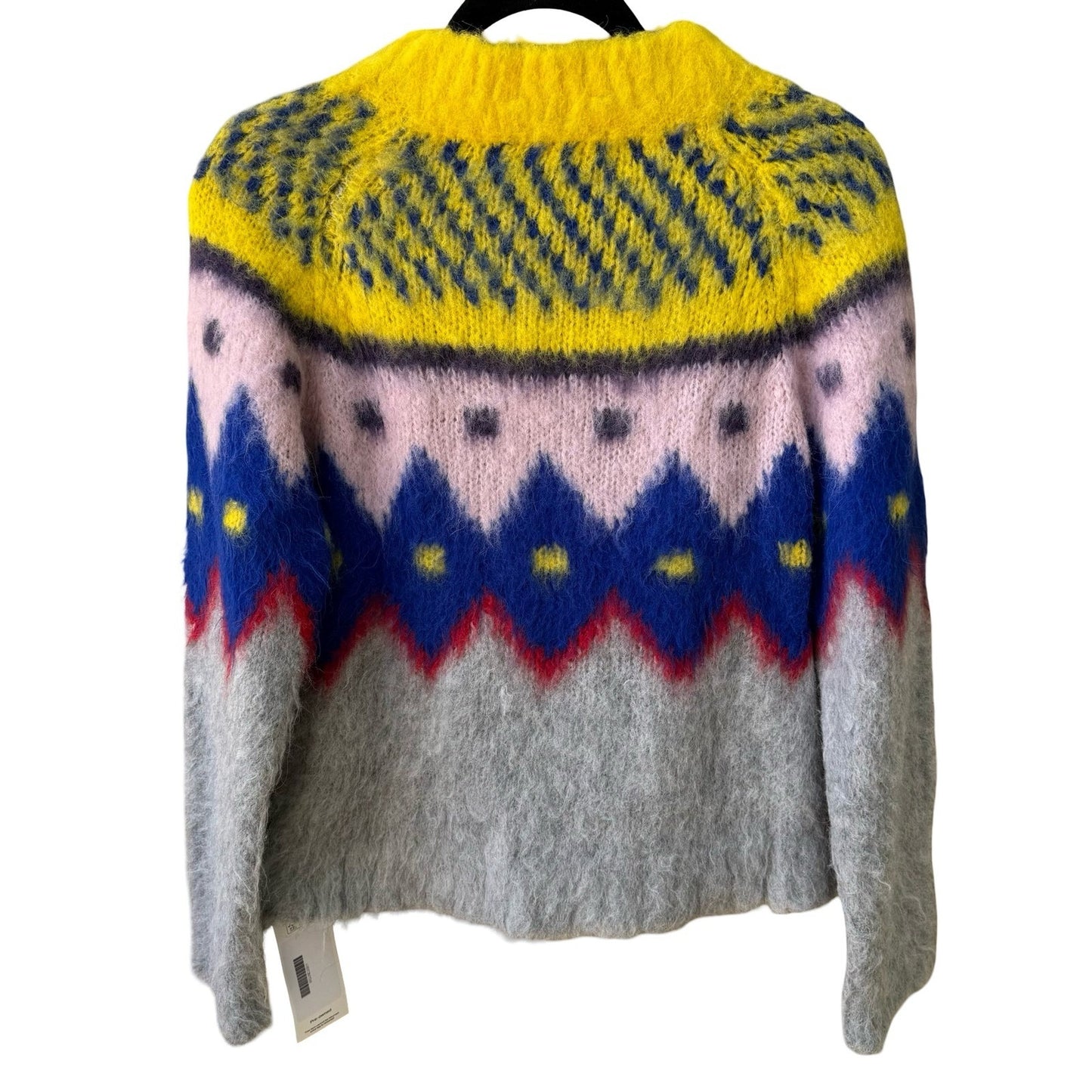 Gudrun & Gudrun Handknit Faroe Islands Mohair Nordic Scandi Fair Isle Sweater M