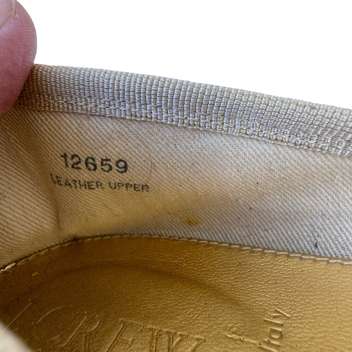 J.Crew Metallic Italian Leather Balletcore Feminine Bow Flats Gold Womens 11