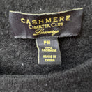 Switch Charter Club Luxury 100% Cashmere Quiet Luxury Old Money Minimalist Sweater M 2 image