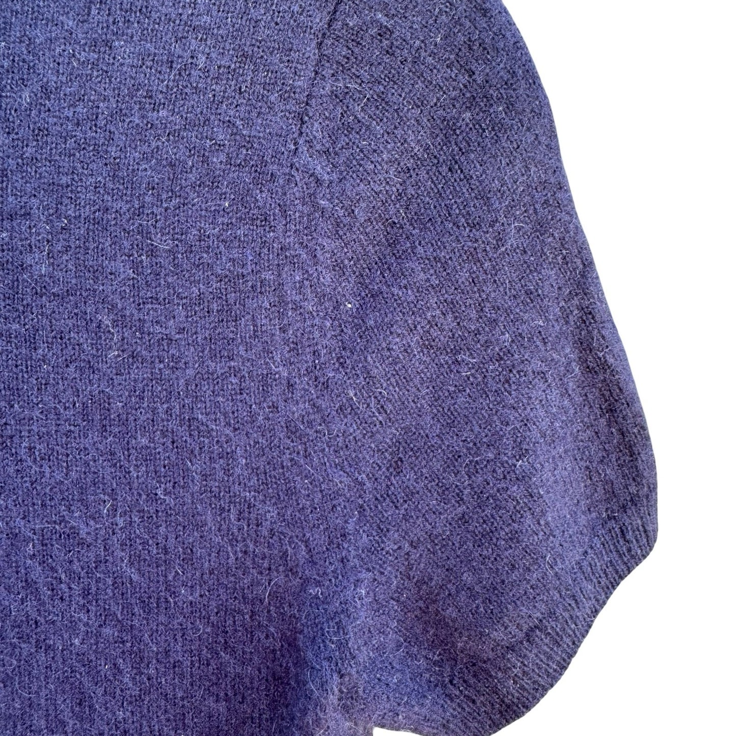 Banana Republic Cashmere Preppy Old Money Polo Capsule Sweater Navy Womens XS