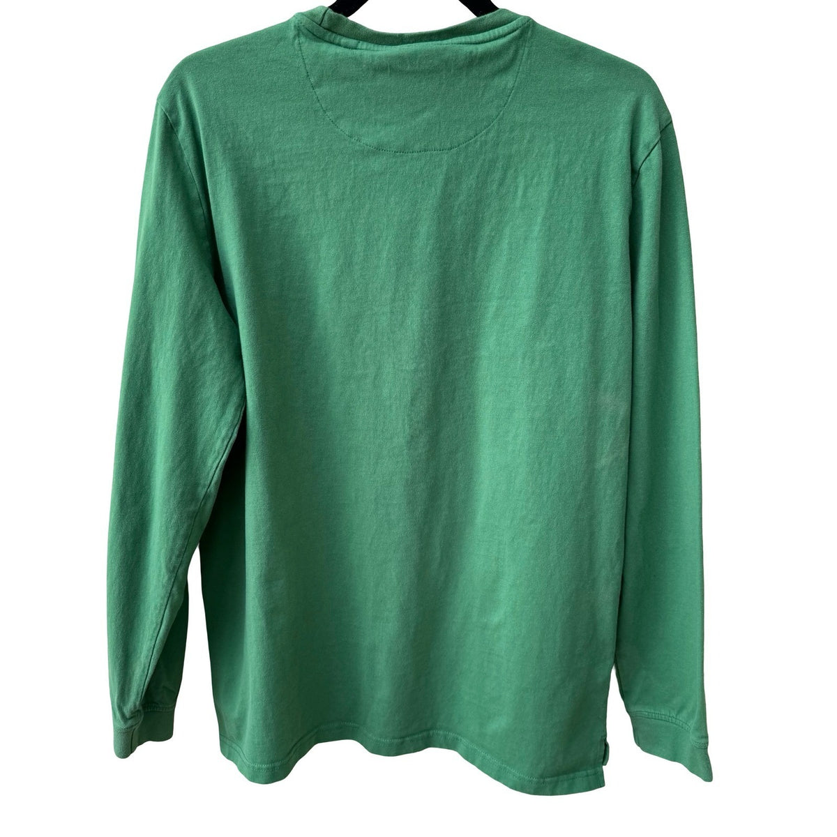 John Deere Embroidered Logo Farming Workwear Long Sleeve T-Shirt Green Mens M