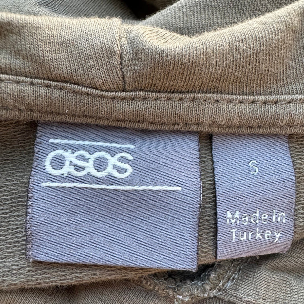 ASOS Gorpcore Streetwear Loungewear Pullover Earthcore Hoodie Sage Green Mens S