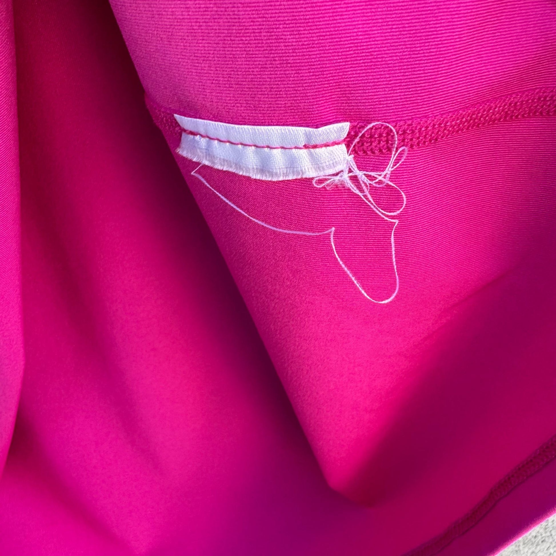 Nike Pro Womens Pink Workout V-Neck Dri-Fit Compression Athletic Workout Shirt M