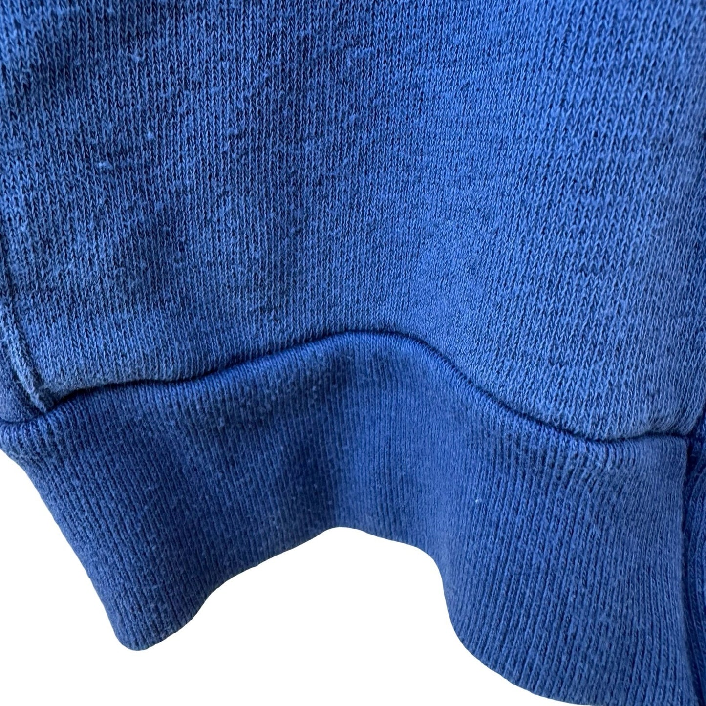 UCSB Vintage 60s H Wolf & Sons Santa Barbara Full Zip Hoodie Blue USA Made Large