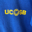 Switch UCSB Vintage 60s H Wolf &amp; Sons Santa Barbara Full Zip Hoodie Blue USA Made Large 3 image