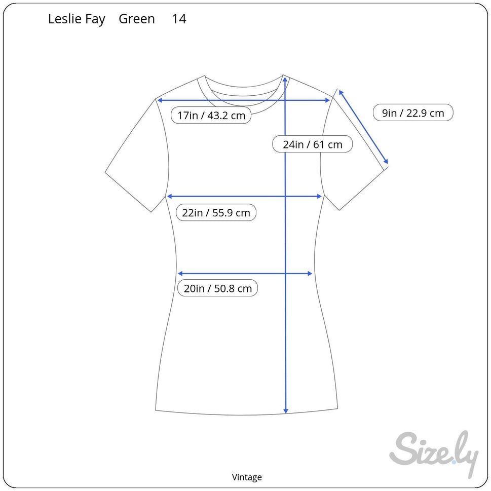 Leslie Fay Vintage Womens Green Floral Scalloped Blazer Flowy Skirt Scarf Suit 14