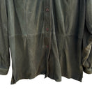 Switch Vintage Cabincore Western Rustic Indie Faux Suede Shirt Jacket Shacket Olive 3 image