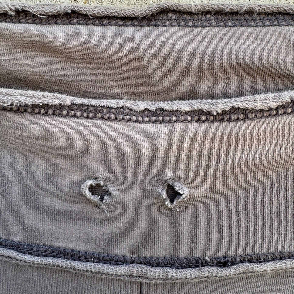 American Buddha Womens Gray Wide Leg Yoga Lounge Pants Large Athleisure Lounge
