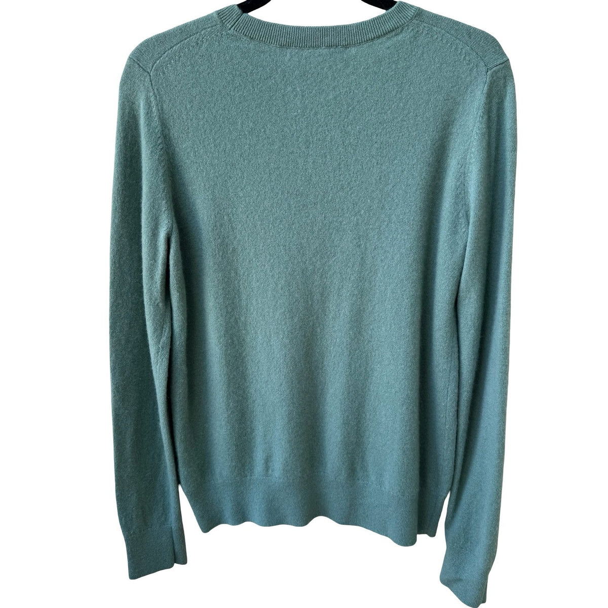 Quince 100% Mongolian Cashmere Quiet Luxury Crewneck Sweater Womens Sage Green M